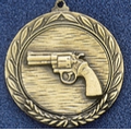 2.5" Stock Cast Medallion (Revolver)
